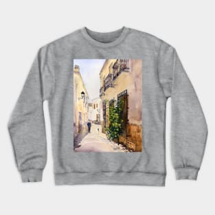 A Street in Ohanes, La Alpujarra, Almeria. Crewneck Sweatshirt